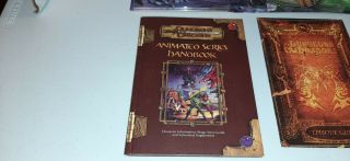 Dungeons & Dragons Complete Animated Series DVD Box Set Rare Complete W Handbook 3