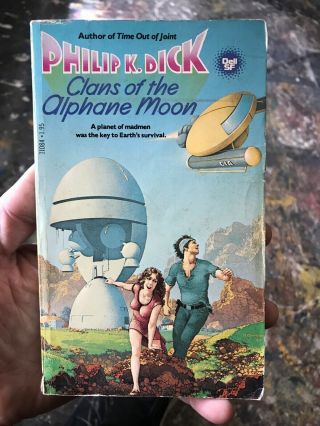 1980 Clans Of The Alphane Moon By Philip K Dick 1st Dell Sci Fi Paperback Rare
