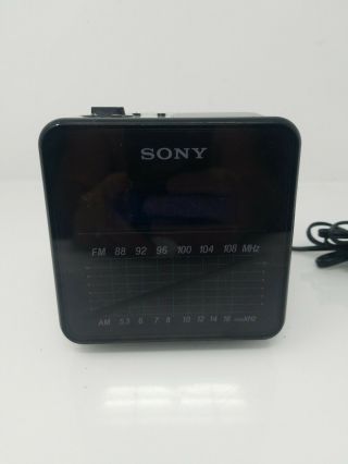 Vintage Sony Dream Machine Alarm Clock Radio Cube Icf C10w Am/fm Taiwan