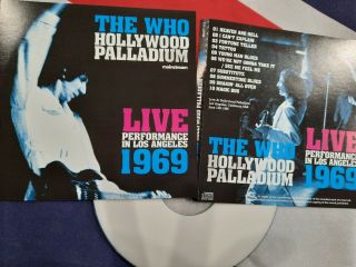 The Who Hollywood Palladium 1969 Live Cd Cdr Keith Moon Tommy Tour Limited Rare