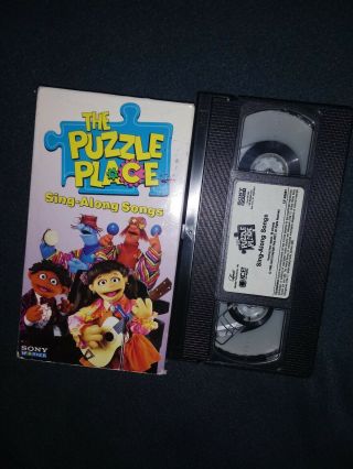 The Puzzle Place Sing Along Songs VHS Video 1995 Rare 3
