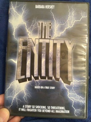 The Entity/dvd 2012/rare Oop Horror/anchor Bay/widescreen