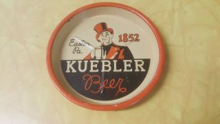 Kuebler Easton Pennsylvania Antique Vintage Beer Tip Tray Breweriana