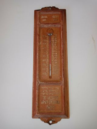 Vintage Farmers Coop.  Elevator Co.  Outdoor Thermometer Agnew Davey