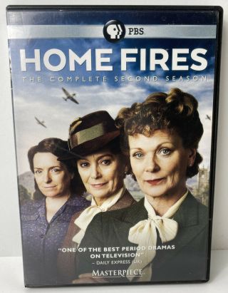 Masterpiece: Home Fires Season 2 Pbs Series Complete 2 - Dvd Set Rare Oop
