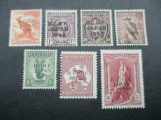 Pre Decimal Stamps: Bcof Set Mnh - Rare Seldom Seen (h24)