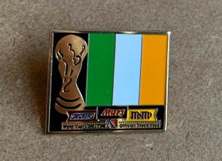Official Usa World Cup ‘94 Republic Of Ireland Fai Football Pin Badge Ultra Rare