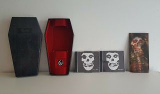Rare 1996 The Misfits Fiend Club Coffin Cd Box Set Complete Danzig