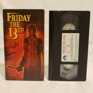 Friday The 13th,  1980 (rare 2001 Alternate Artwork) / Vhs