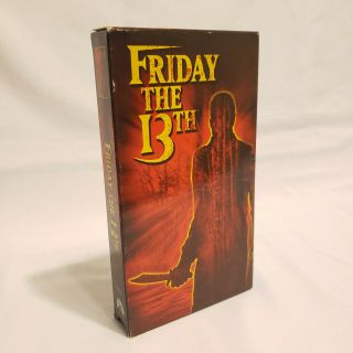 Friday The 13th,  1980 (RARE 2001 Alternate Artwork) / VHS 2