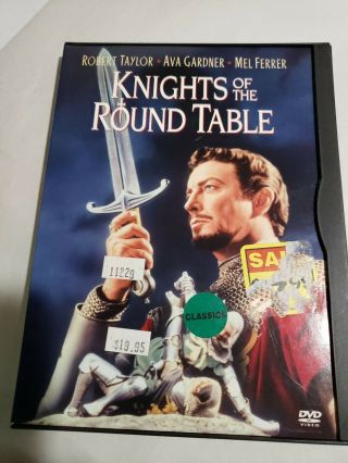 Knights Of The Round Table (dvd,  Robert Taylor,  Ava Gardner Rare