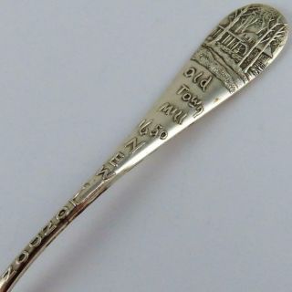 ANTIQUE OLD TOWN MILL LONDON CONNECTICUT DURGIN STERLING SILVER SPOON 3