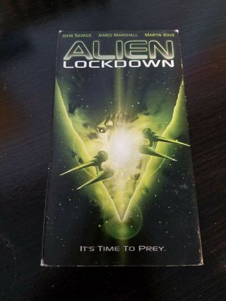 Alien Lockdown (vhs) Scifi Horror John Savage Rare