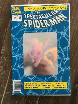 Australian Price Variant Spectacular Spider - Man 189 Near Rare