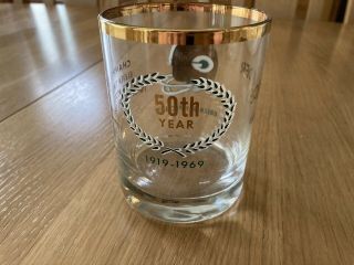 Vintage 1960s Green Bay Packers Glass 50 Years Schneider Trucking Rare