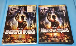 Rare Dvd 1987 20th Anniversary Edition The Monster Squad.  2 - Disc