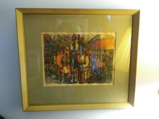 Norman Gorbaty : Of A Modern Master Hand - Signed Lithograph.  Rare Find Ebay