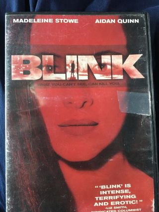 Blink (dvd,  2003) Madeleine Stowe,  Aidan Quinn; Ultra Rare/oop Erotic Thriller