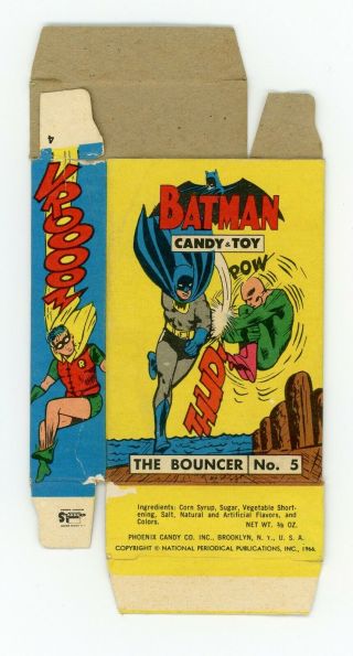 Vintage Rare 1966 Batman Phoenix Candy Box No.  5 & No.  6