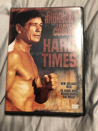 Oop Hard Times Rare Dvd,  Charles Bronson,  James Coburn