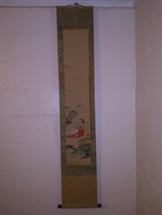 Antique Chinese Hanging Scroll Painting