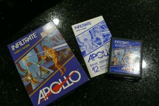 Atari 2600 Apollo Vintage Electronic Computer Console System Cartridge✨rare✨