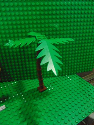Lego Vintage Palm Tree And Leaves Read Rare
