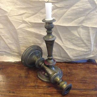 Antique Candle Holders - Over 100 Year Old Candlesticks