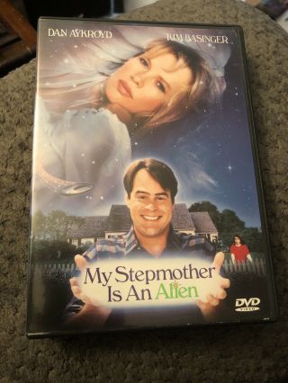My Stepmother Is An Alien Dvd.  Rare Oop Dan Aykroyd,  Kim Basinger