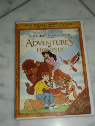 Adventures From The Book Of Virtues In Honesty Dvd Pbs Series 2008 Rare Oop