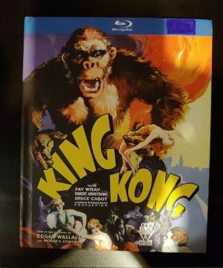 King Kong (blu - Ray Disc,  2010) Media Book Rare Oop