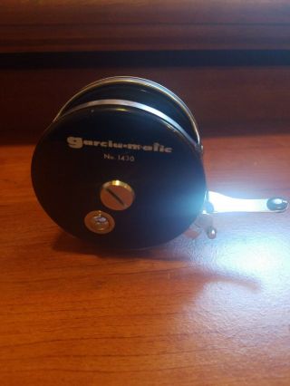 Vintage Garcia - Matic Automatic No.  1430 Fly Rod Fishing Reel - Made In U.  S.  A.