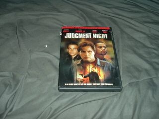 Judgment Night (dvd,  2004) Emilio Estevez Cuba Gooding Jr Denis Leary Rare Oop