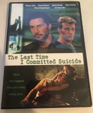 The Last Time I Committed Suicide (dvd,  2005) Rare Oop Keanu Reeves Thomas Jane