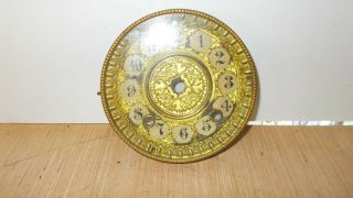 Antique Gilbert Porcelain Mantel Clock Dial 5 "