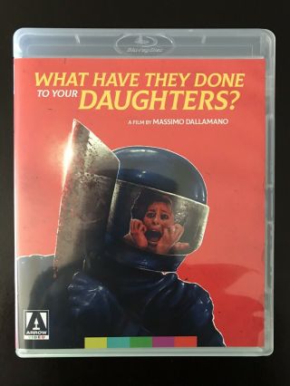What Have They Done To Your Daughters? Blu Ray Arrow Video Rare 