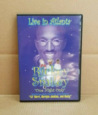 Rickey Smiley: Live In Atlanta " One Night Only " (dvd,  2002) Stand Up Comedy