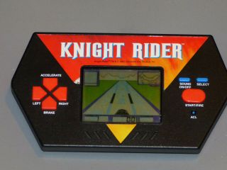 Rare 1989 Knight Rider Lcd Game By Acclaim