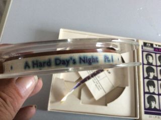 The Beatles : Hard Day’s Night.  Very Rare UK Reel To Reel Twin Track Mono Tape 3