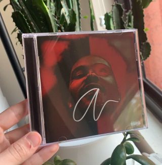 The Weeknd After Hours Autographed Signed Deluxe Cd Official Rare