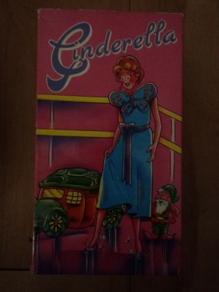 Cinderella (vhs) Porky Pig Cinderella Vintage Cartoons Video Rare Anime