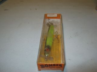Vintage Bomber Spin Stick Fishing Lure With Box