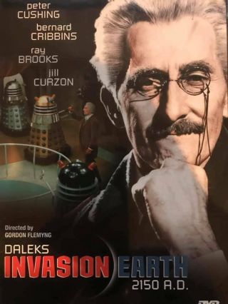 Daleks Invasion Earth 2150 A.  D.  - Anchor Bay - (dvd,  2001) - Oop/rare - W/insert -