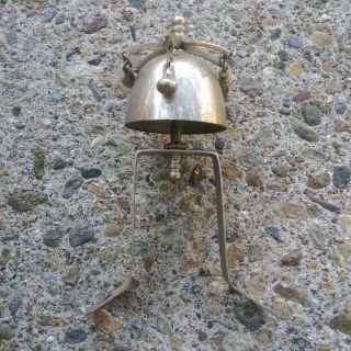 Antique Bracketed Bell Tower For Horse Drawn Sleigh Carriage Or Wagon - Bells