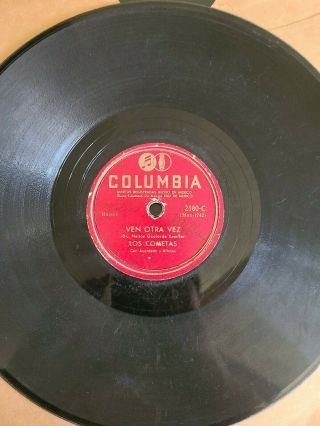 Los Cometas con Accordeon y Ritmos RARE 78 RPM / LATIN FUNK & CUMBIA / Vinyl 2