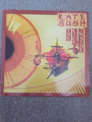 Kate Bush The Kick Inside Rare 78’ Uk Lp Grey Vinyl Hard To Find,