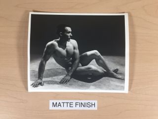 4x5 Male Nude Print,  Western Photography Guild,  Studio Photo,