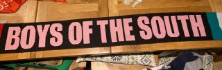 Palermo Brigate 90s Group Ultras Casuals Football Fans Scarf Italy Very Rare
