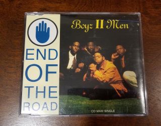 Boyz Ii Men Cd - End Of The Road - 1992 - Uk Cd Single - Rare And Oop