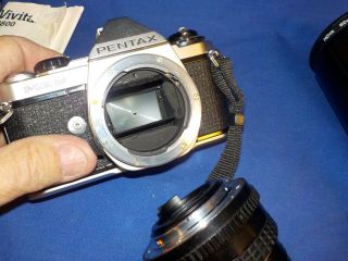 PENTAX MUE.  35MM CAMERA / 3 Lenses,  Flash 3